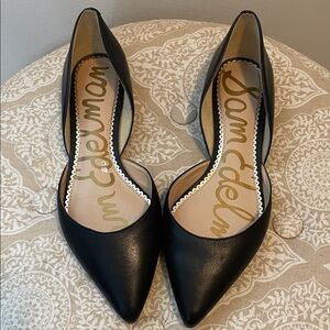 Sam Edelman Black Pointed Flats